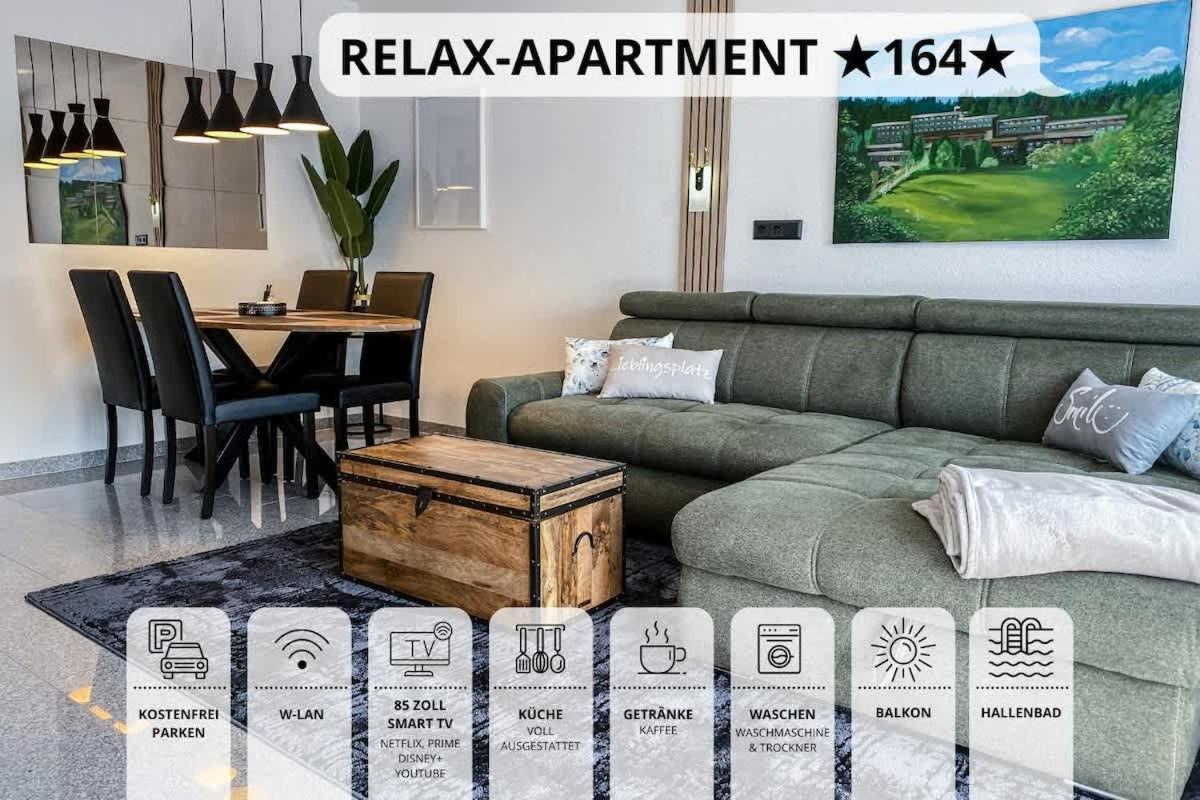 Relax-Apartment 164 Mit Indoor-Pool, Sauna, Kueche Und Netflix Schonach im Schwarzwald Buitenkant foto